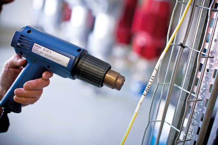 Produktbild Brother Heat-Shrink-Tube schwarz/gelb (0.52 cm, Gelb)