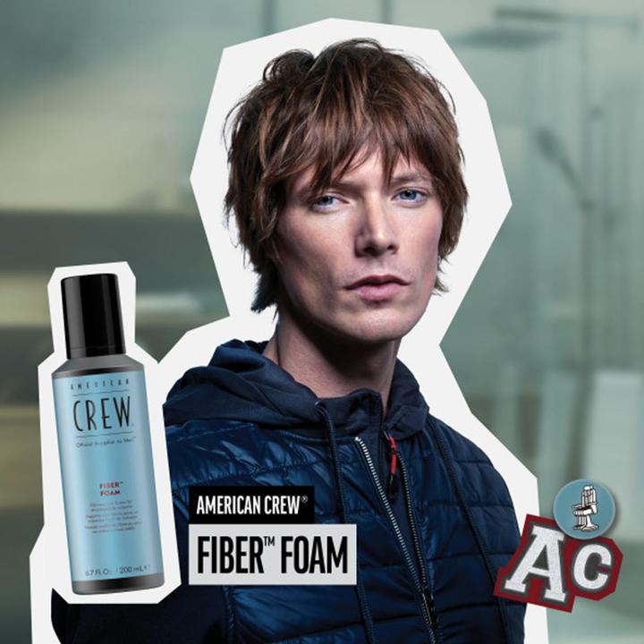 Immagine prodotto American Crew Schiuma di fibra (200 ml, Agente schiumogeno)