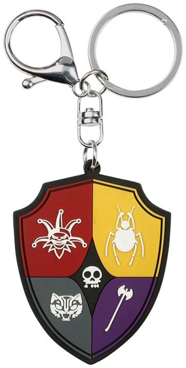 Actual product image Karactermania MERCREDI - Ecusson Icones - Porte-clés en Caoutchou