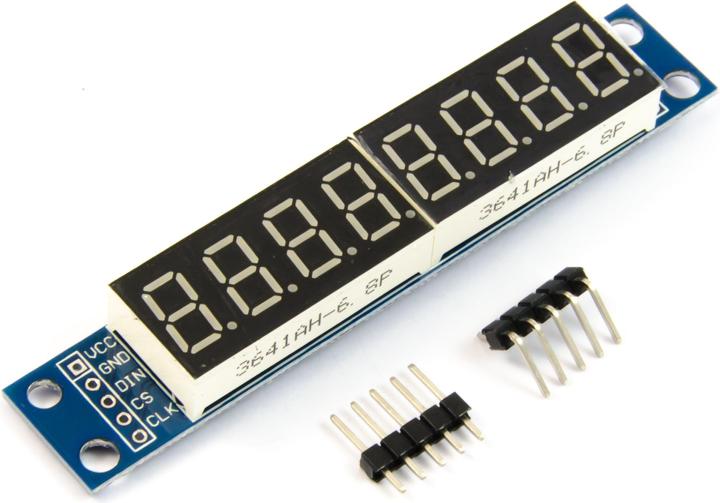 Actual product image Purecrea 7-Segment 8 Bits MAX7219 Digital LED Display
