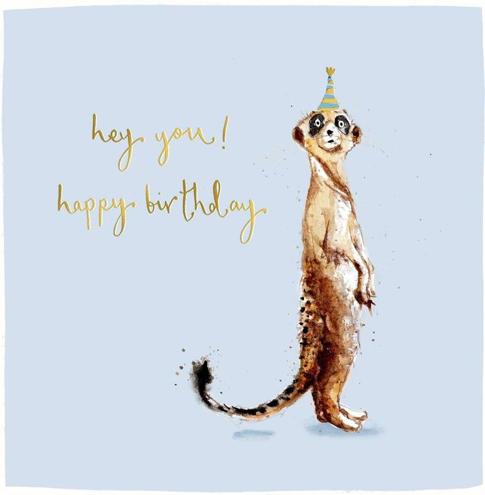 Cart Geburtstagskarte Happy Birthday (1 Stk.)