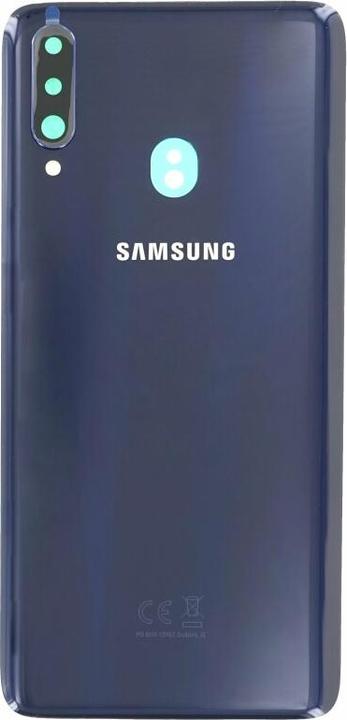 Actual product image Samsung Battery Cover SM-A207F Galaxy A20s blue GH81-19447A (Galaxy A20s)