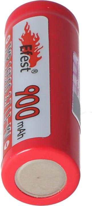 Immagine prodotto Efest Batteria IMR 16500 più polo piatto (1 pz., 16500, 900 mAh)