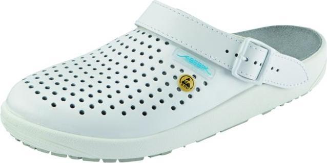 Actual product image Abeba Occupational shoe Clog white 5300, OB, EU shoe size: 41 (OB, 41)