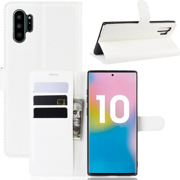 Produktbild MU Classic Litchi Leder Bookcover Series (Samsung Galaxy Note 10+ 5G, Samsung Galaxy Note 10+)