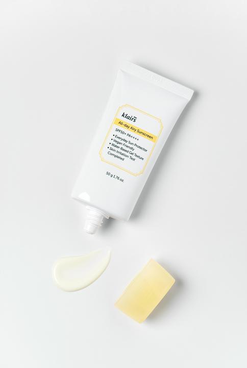 Image du produit Klairs All-day Airy Sunscreen (Crème solaire, SPF 50+, 50 ml)