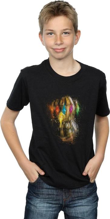 Immagine prodotto Vendicatori Endgame Infinity Gauntlet Splatter TShirt ragazzi (140, 146)