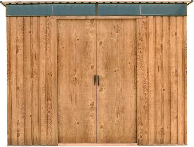 Produktbild Duramax Metall Gerätehaus 263x174 Gartenhaus