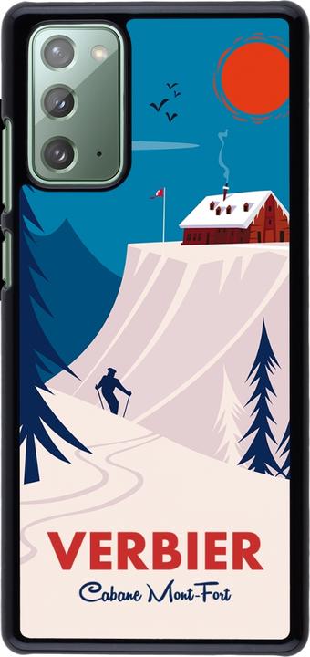Actual product image PhoneLook Cover Verbier Cabane Mont-Fort (Samsung Galaxy Note 20)