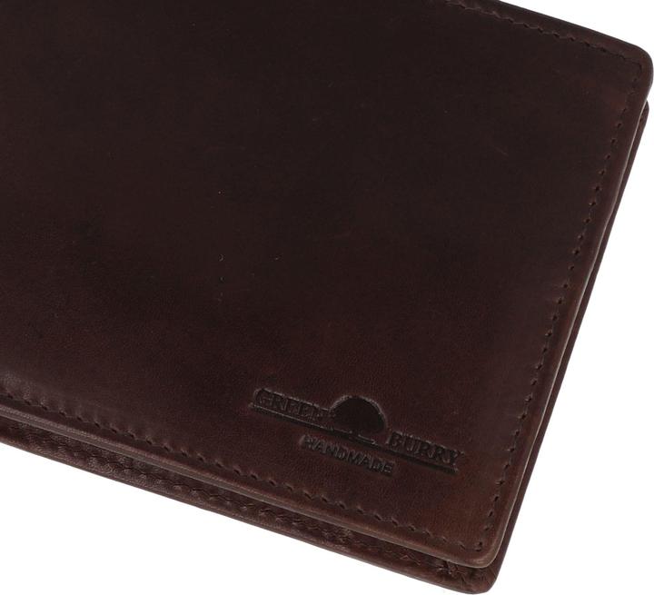 Actual product image Greenburry Newport Geldbörse RFID Schutz Leder 12 cm