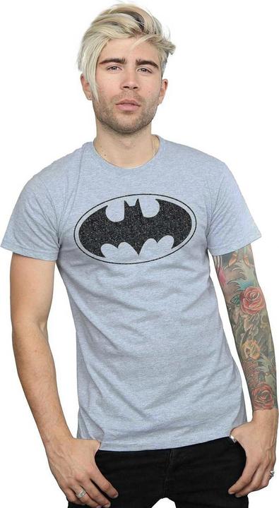 Actual product image Mens Batman One Colour Logo T-Shirt (XXL)