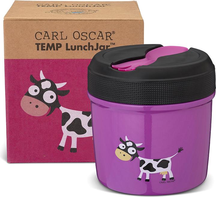 Actual product image Carl Oscar Temp LunchJar™ Thermo Food Container 05L Purple (0.50 l)