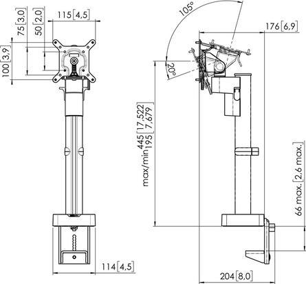 Produktbild Vogels Pro Motion 2117 (Tisch, 43")