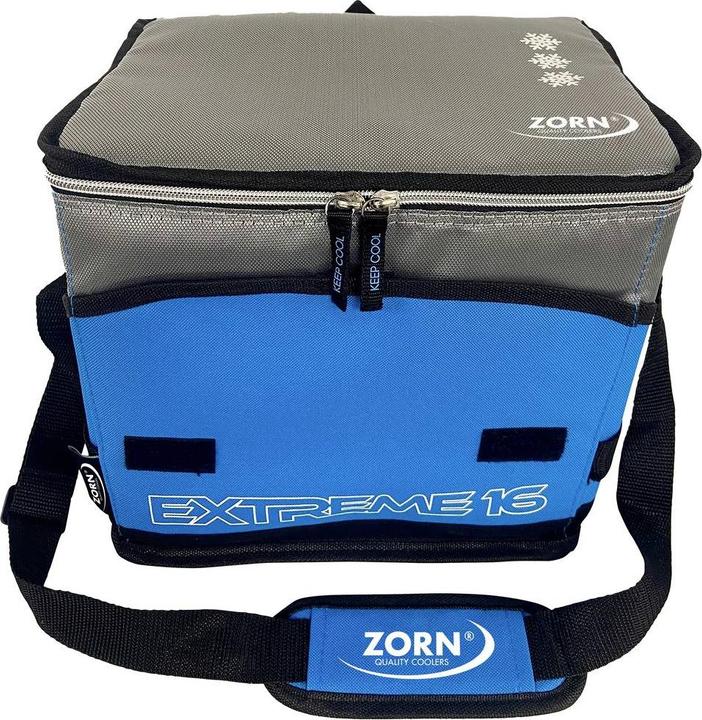 Actual product image Zorn Extreme 16L cooler bag passive blue-grey 16 l (16 l)