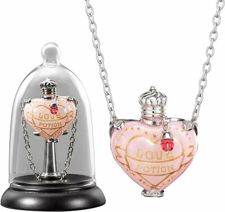 Image du produit Noble Collection Pendentif Harry Potter avec chaîne et vitrine à bijoux Love Poti