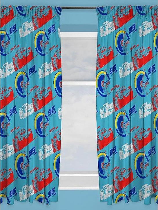 Immagine prodotto Cars Saetta Mcqueen Tende con Piega a Matita (137 x 167 cm)