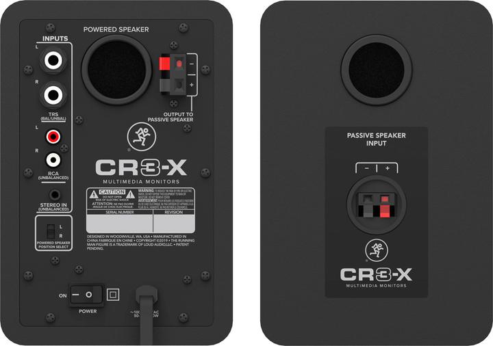 Actual product image Mackie CR3-X (Active, 1 pc., 1x 50 W)