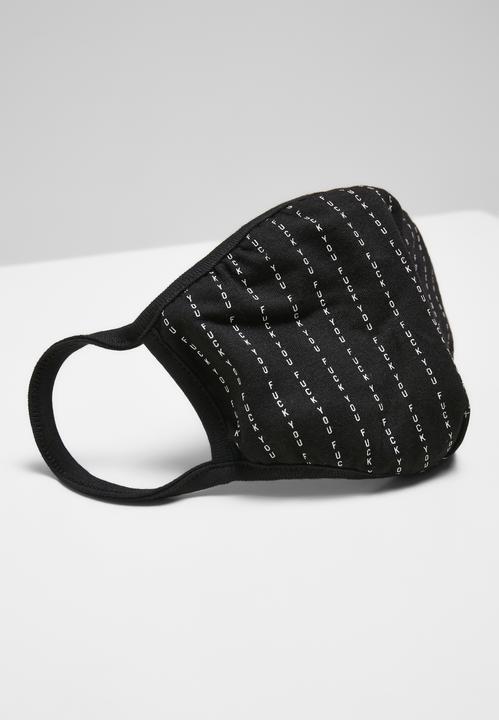 Actual product image Mister Tee Fuck You Face Mask 2-Pack (2 x)
