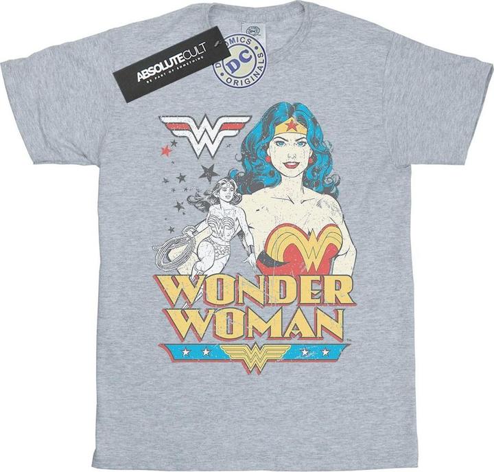Image du produit - T-shirt WONDER WOMAN POSING - Homme (S)