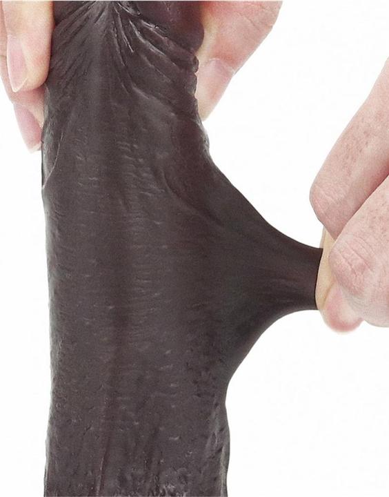 Produktbild Lovetoy Sliding-Skin Dual Layer Dildo 17.5cm