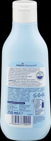 Produktbild dm babylove Mildes Shampoo Sensitive