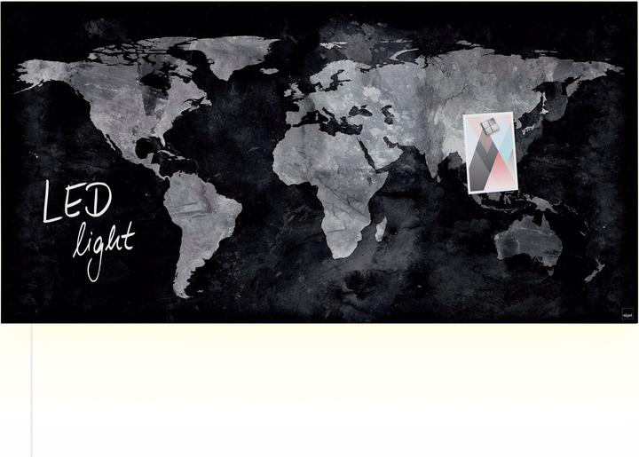 Actual product image Sigel World map (Magnet board, 91 x 46 cm)