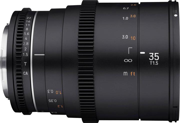 Produktbild Samyang MF 35mm T1,5 VDSLR MK2 Canon RF (Canon RF, Micro Four Thirds, APS-C / DX, Vollformat)