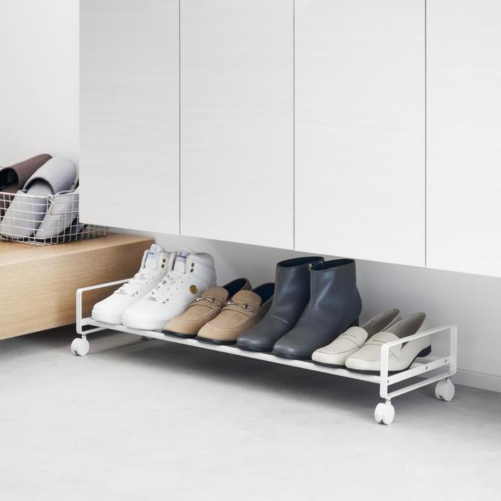 Produktbild Yamazaki Schuhregal TOWER mit Rollen