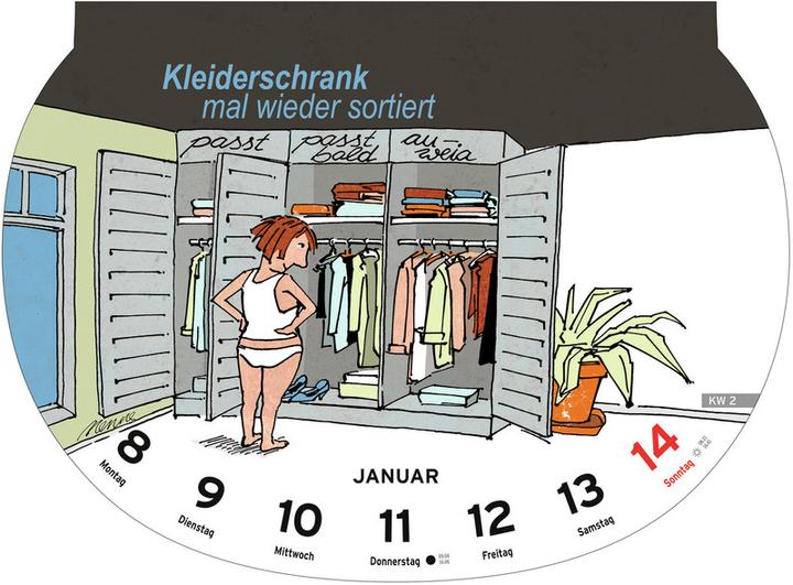 Immagine prodotto Heye Calendario illustrato Detti stupidi (21 x 29 cm, Nessuna rilegatura, Tedesco)