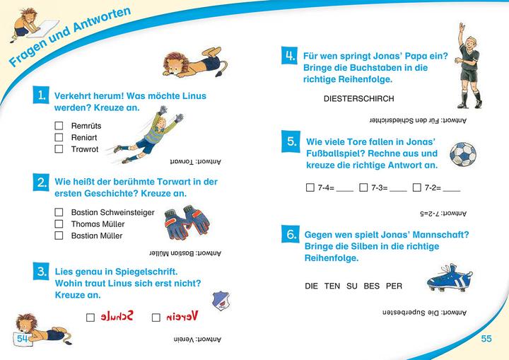 Produktbild Leselöwen 2. Klasse - Fussballgeschichten (Deutsch, THiLO, 2018)