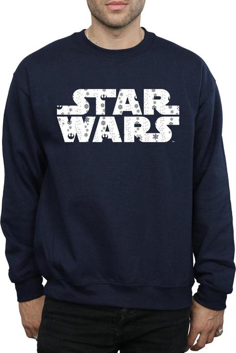 Immagine prodotto Star Wars Christmas Logo Felpa Uomo (XXL)