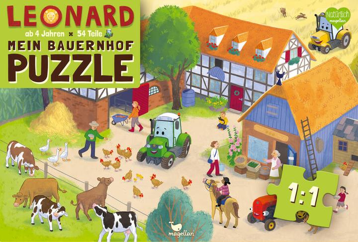 Actual product image Leonard - Mein Bauernhof-Puzzle (54 pieces)