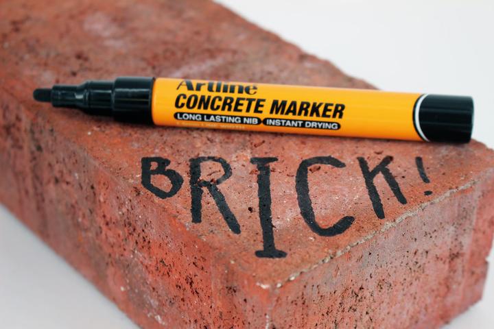 Actual product image Artline Permanent marker concrete (Black, 1.50 mm, 1 x)