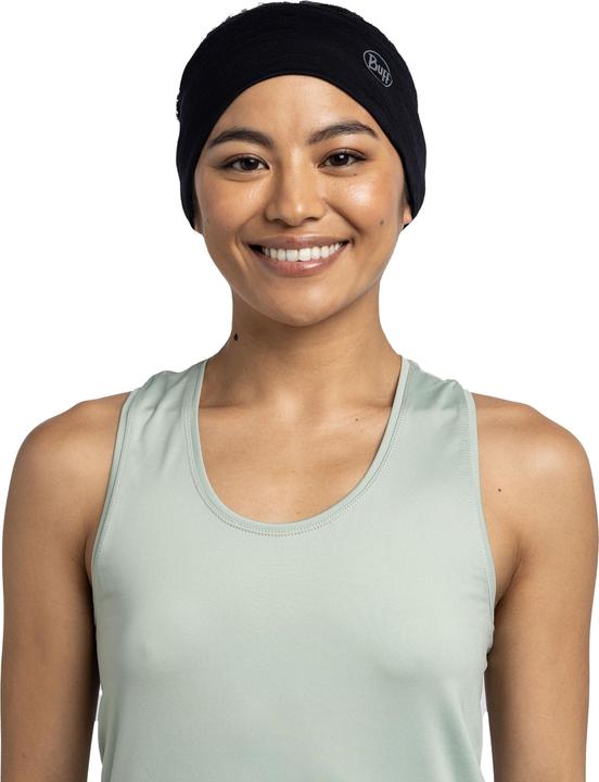 Produktbild Buff Leichtes Merino-Stirnband in Schwarz