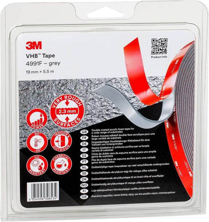 Actual product image 3M Mounting straps (19 mm)