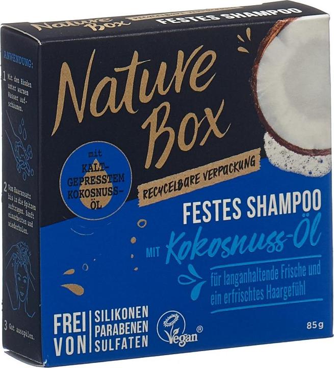 Image du produit Nature Box Huile de coco (Shampoing solide)