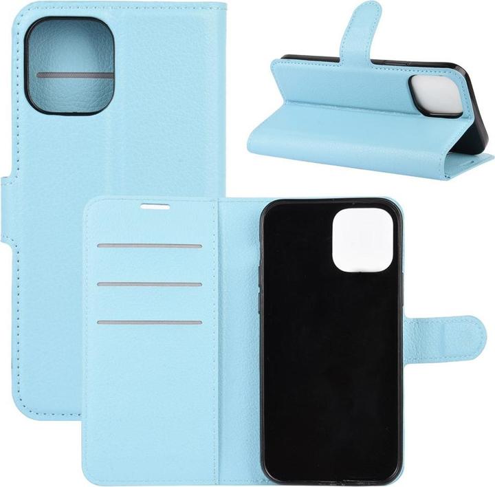 Image du produit Cover-Discount iPhone 12 / 12 Pro - étui en cuir bleu clair (Apple iPhone 12, Apple iPhone 12 Pro)