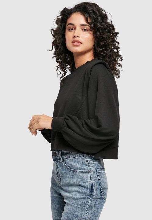 Produktbild Urban Classics Ladies Padded Shoulder Modal Terry Crewneck (L)