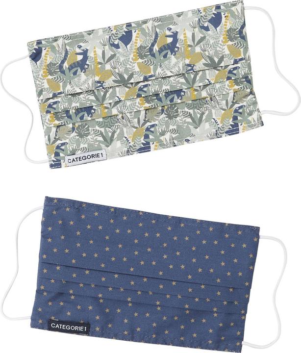 pack blau bedruckt