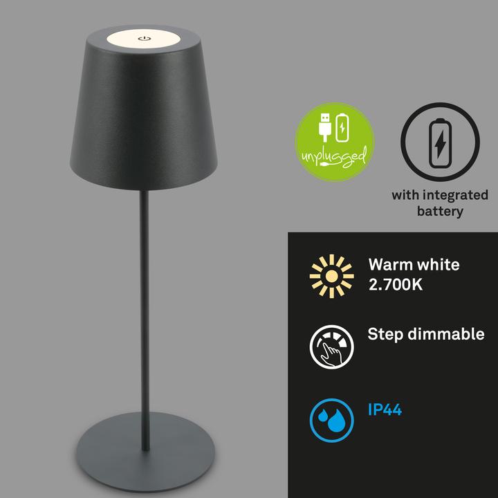 Actual product image Briloner LED table light (200 lm)