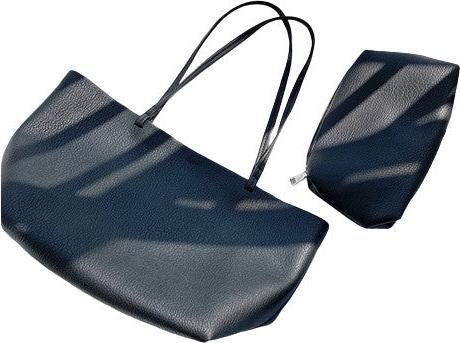 Only-Bags.Store Borsa a tracolla in pelle vegana, tote bag in morbida pelle di velluto a coste, shopping bag