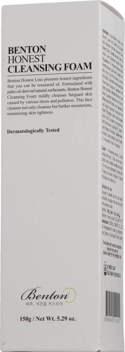 Image du produit Benton Mousse nettoyante honnête (Mousse, 150 ml)