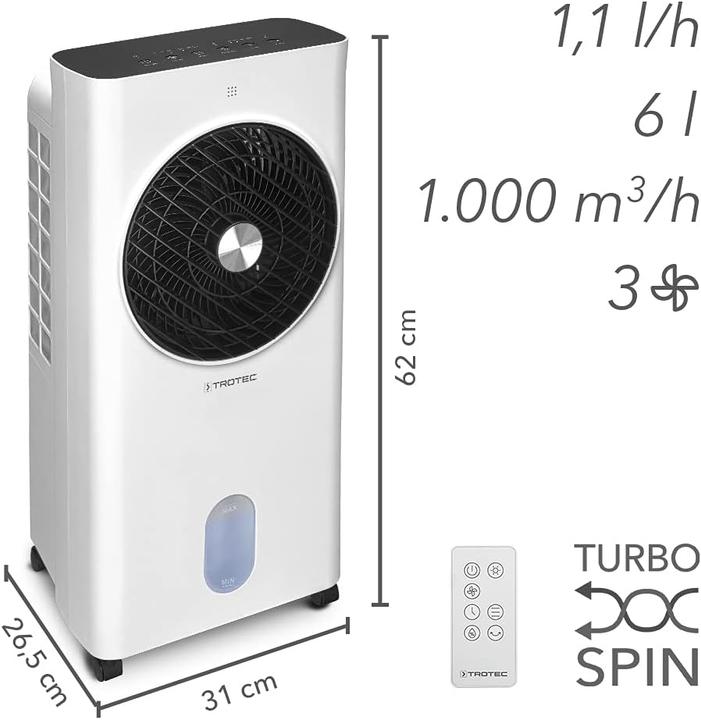 Image du produit Trotec Appareil mobile PAE 31 (26 m²)