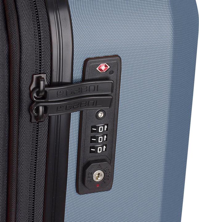 Actual product image Gabol Montreal 4-wheel trolley 66 cm with expansion fold (70 l)