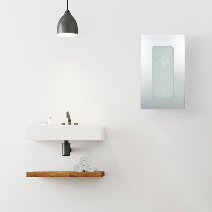 Immagine prodotto Relaxdays Armadietto porta medicinali (32 x 12 x 54 cm)
