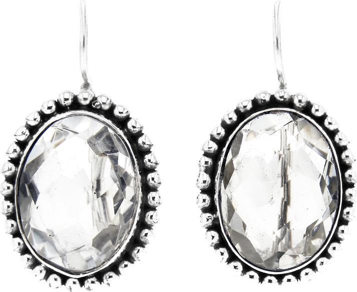 Immagine prodotto Leyda Ciondolo D'Oreille Ovale (Argento 925, Pietra)