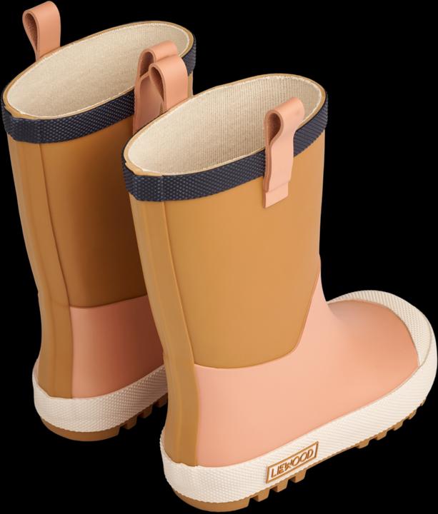 Actual product image Liewood Rubber Boots Sasha Natural Rubber Tuscany Rose Multi Mix (24)