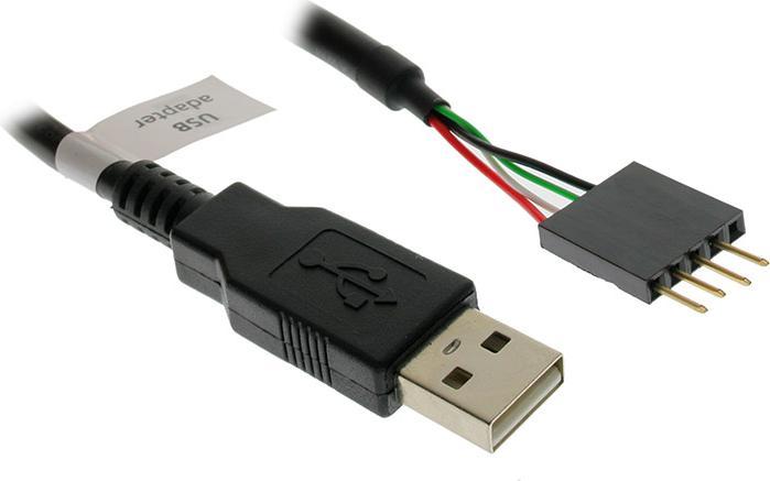Image du produit Akasa Câble USB externe à interne (0.40 m)