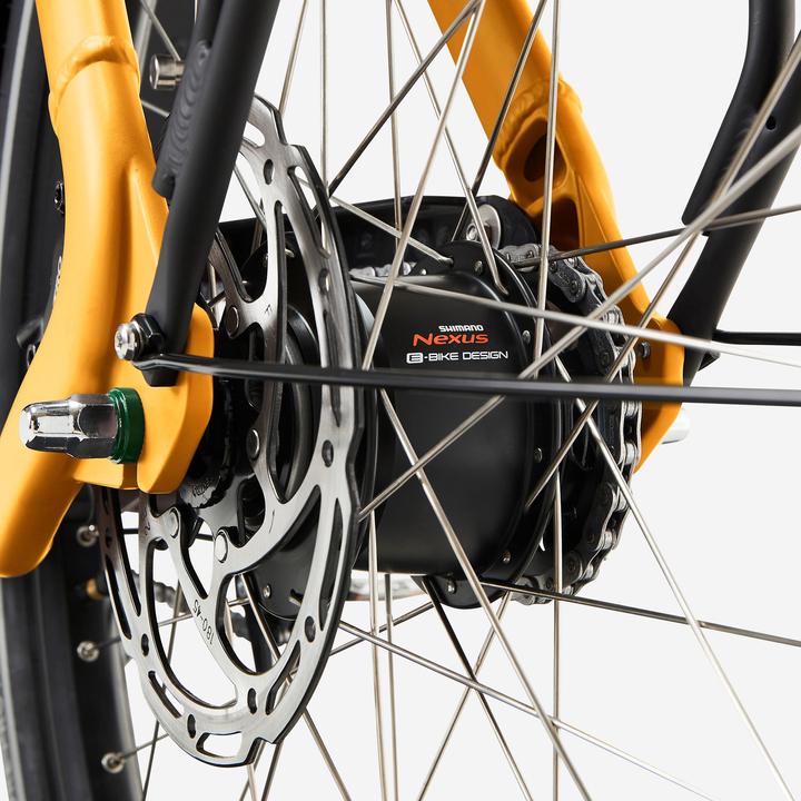 Immagine prodotto Btwin E-Lastenfahrrad Cargobike F900E Box gelb