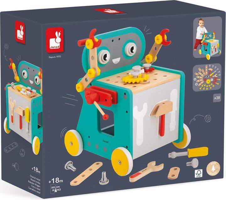 Image du produit Janod Chariot Robot